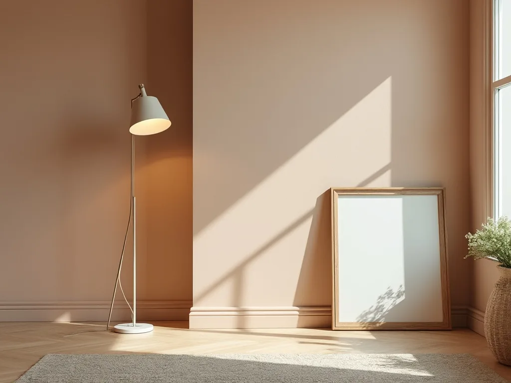 A freshly painted wall corner in a Melbourne living room showing a clean, seamless colour match.