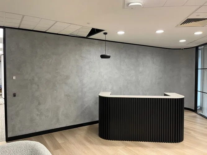 Living room interior painting South Yarra