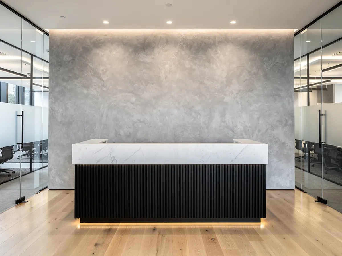 Concrete Effect Painting project completed in Melbourne